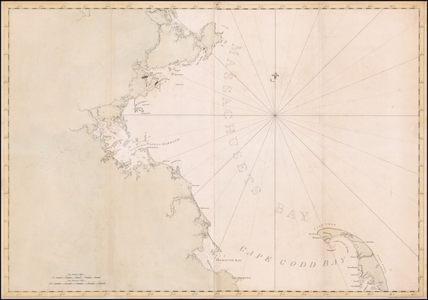 17-Massachusetts, Boston and American Revolution Map By Joseph Frederick Wallet Des Barres