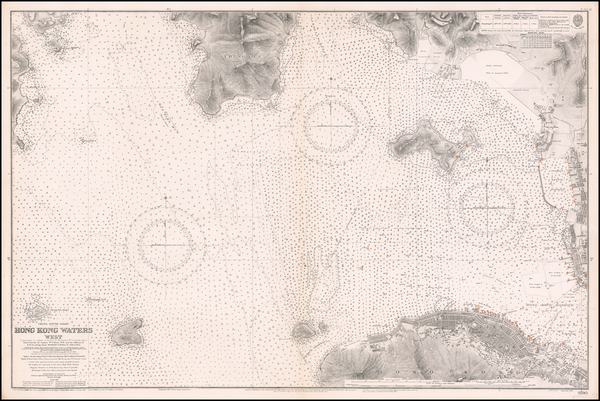 27-Hong Kong Map By British Admiralty