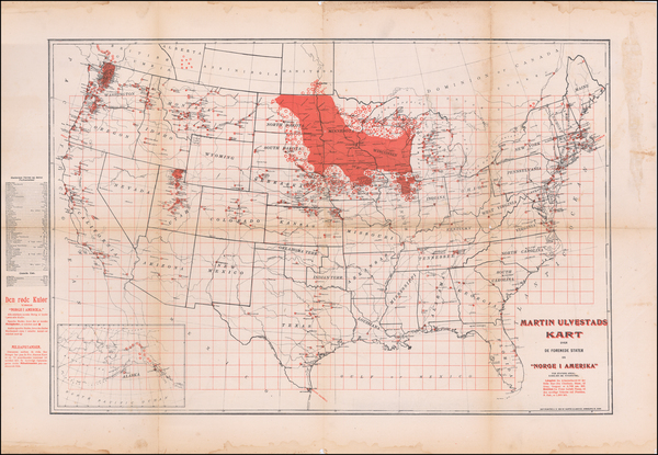 29-United States and Minnesota Map By Martin Ulvestad