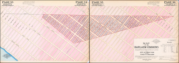 18-New York City Map By Spielmann & Brush / Charles Clinton