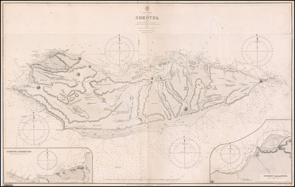 85-Indian Ocean, Middle East and Arabian Peninsula Map By British Admiralty