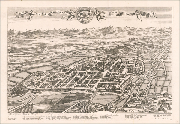 16-Other Italian Cities Map By Johannes et Cornelis Blaeu