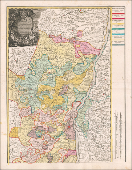 58-Nord et Nord-Est and Mitteldeutschland Map By Homann Heirs