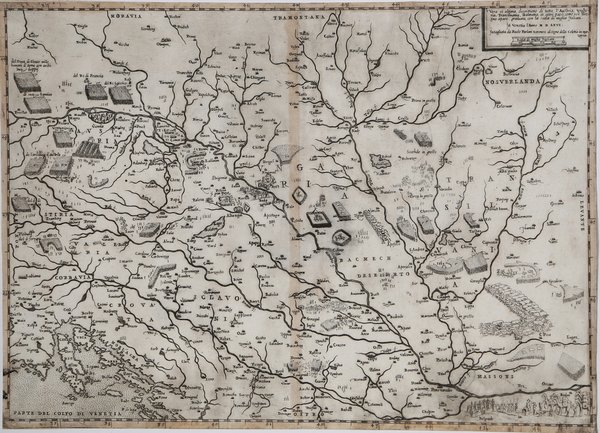 63-Austria, Hungary, Romania, Croatia & Slovenia and Serbia & Montenegro Map By Paolo Forl