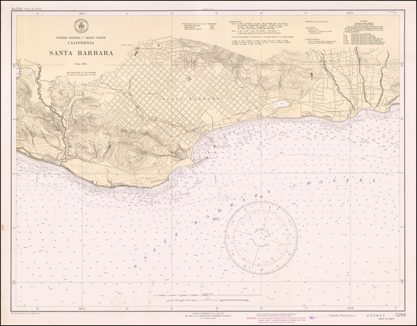 11-California and Other California Cities Map By U.S. Coast & Geodetic Survey