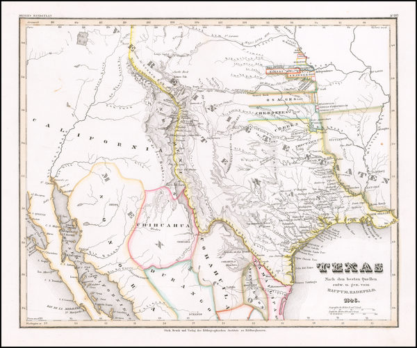 48-Texas, Plains, Oklahoma & Indian Territory, Southwest, Colorado, New Mexico and Colorado Ma