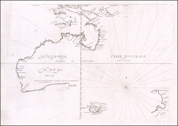 30-Australia and New Zealand Map By Melchisedec Thevenot