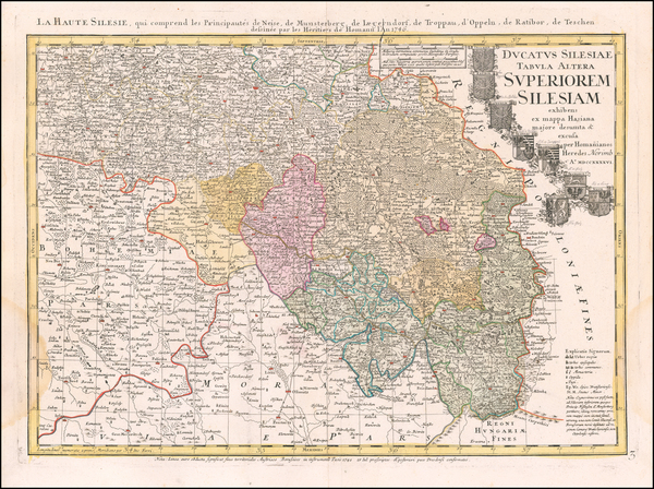 73-Poland Map By Homann Heirs