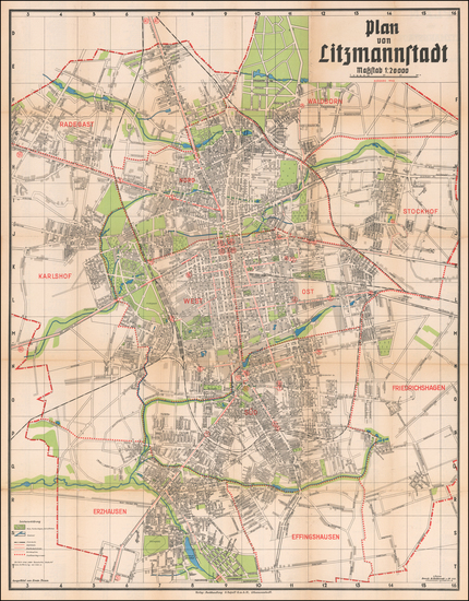 100-Poland Map By Erwin Thiem