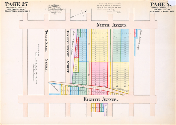 5-New York City Map By Spielmann & Brush