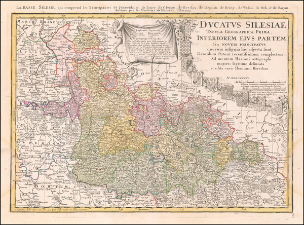 2-Poland Map By Homann Heirs