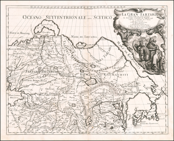 39-China, Central Asia & Caucasus and Russia in Asia Map By Giacomo Giovanni Rossi / Giacomo C