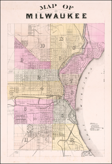 0-Wisconsin Map By Anonymous