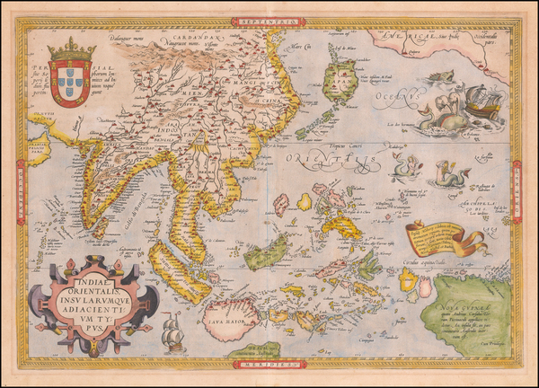 18-China, Japan, India, Southeast Asia, Philippines, Indonesia, Malaysia and California Map By Abr