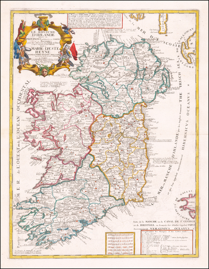 26-Ireland Map By Jean-Baptiste Nolin