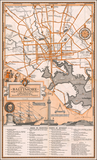 57-Mid-Atlantic Map By Edwin Tunis