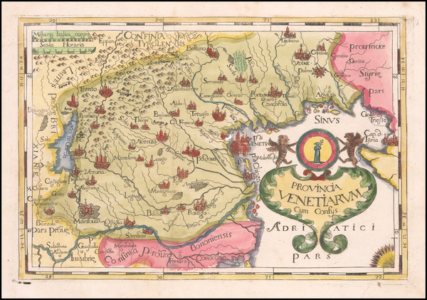 13-Northern Italy Map By Johannes A. Montecalerio