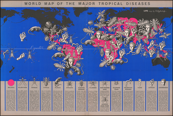 77-World and Pictorial Maps Map By Boris Artsybasheff