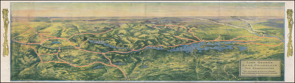 14-New York State Map By Anonymous