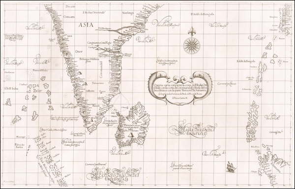 68-Indian Ocean, India and Southeast Asia Map By Robert Dudley