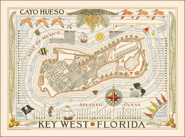 41-Florida Map By Arthur B. Suchy