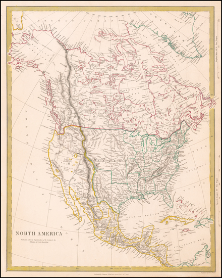 49-Texas and North America Map By SDUK