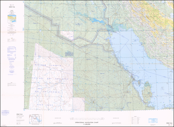 4-Arabian Peninsula Map By Defense Mapping Agency - Aerospace Center