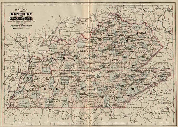 14-South Map By Alvin Jewett Johnson