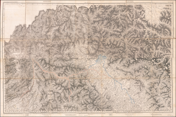 19-India and Central Asia & Caucasus Map By Surveyor General of India