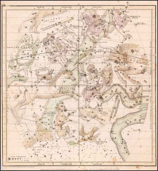 93-Celestial Maps Map By Elijah J. Burritt