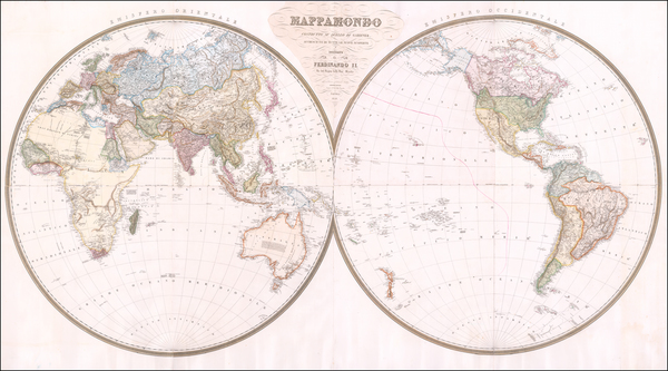 72-World Map By Raffaele Mancini