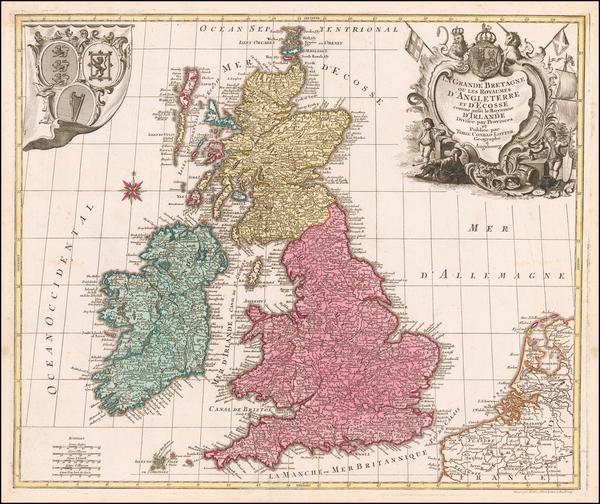 87-British Isles Map By Tobias Conrad Lotter