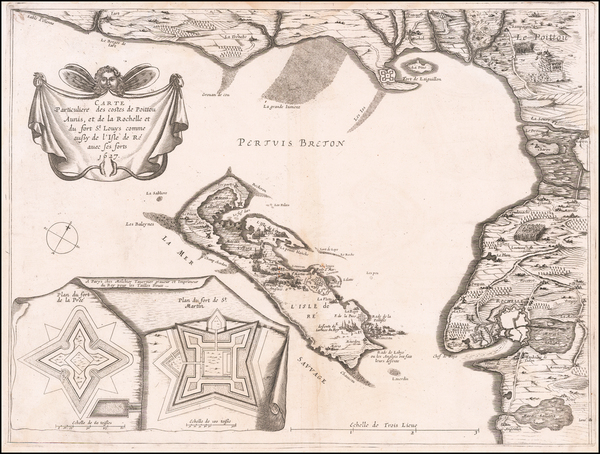 64-Grand Sud-Ouest Map By Melchior Tavernier