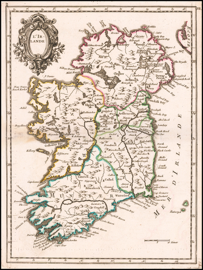 55-Ireland Map By Le Rouge