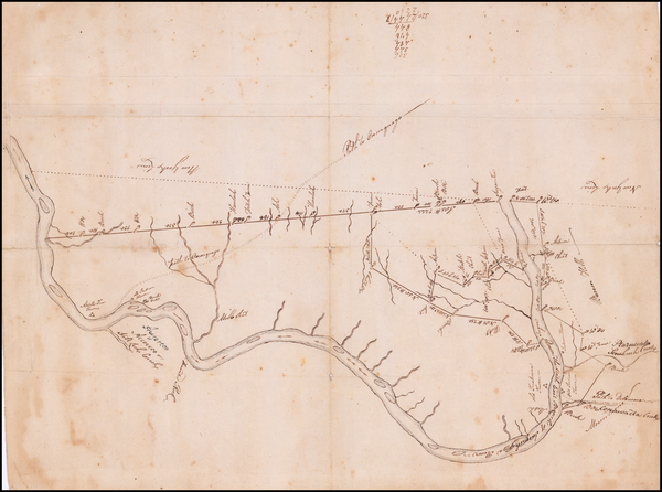 87-New York State and Pennsylvania Map By Samuel Harris