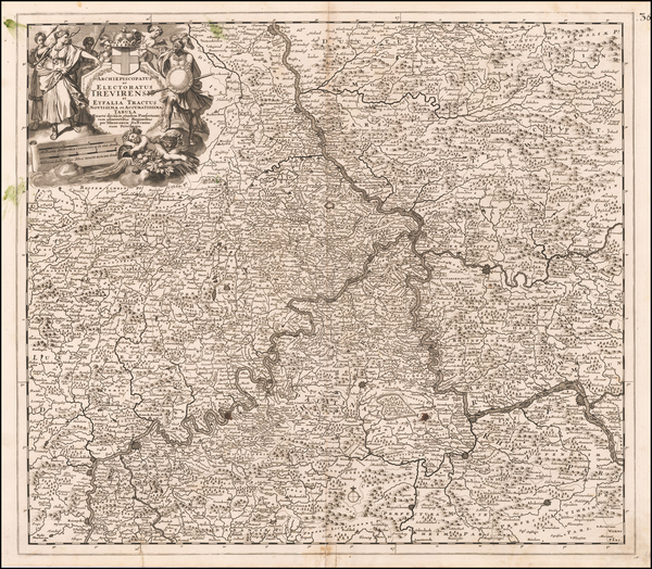 16-Germany Map By Theodorus I Danckerts