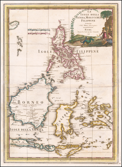 66-Philippines and Indonesia Map By Giovanni Maria Cassini