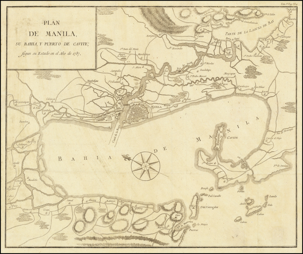 3-Philippines Map By Pedro de Gongora y Lujan,  Duque de Almodovar