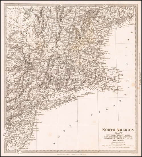 43-New England and Mid-Atlantic Map By SDUK