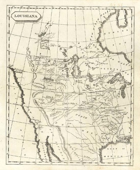 86-Plains, Southwest and Rocky Mountains Map By Aaron Arrowsmith  &  Lewis