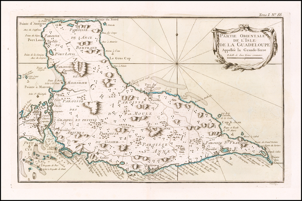 8-Other Islands Map By Jacques Nicolas Bellin