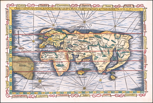 85-World Map By Lorenz Fries