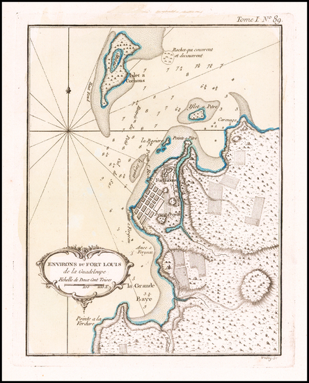 79-Other Islands Map By Jacques Nicolas Bellin