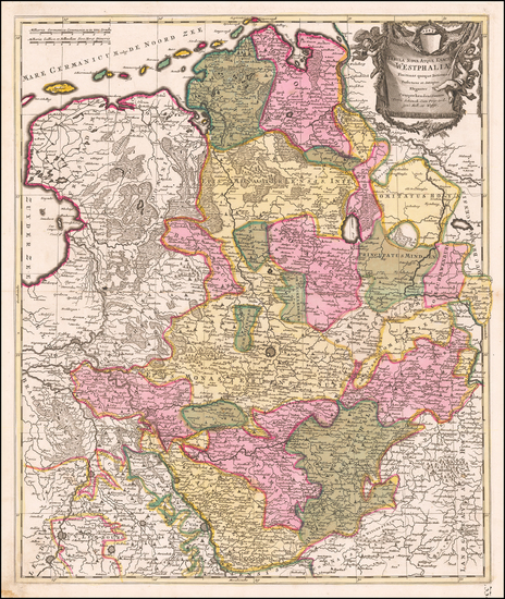 1-Norddeutschland and Mitteldeutschland Map By Peter Schenk