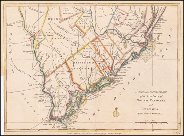 33-Southeast and South Carolina Map By Political Magazine