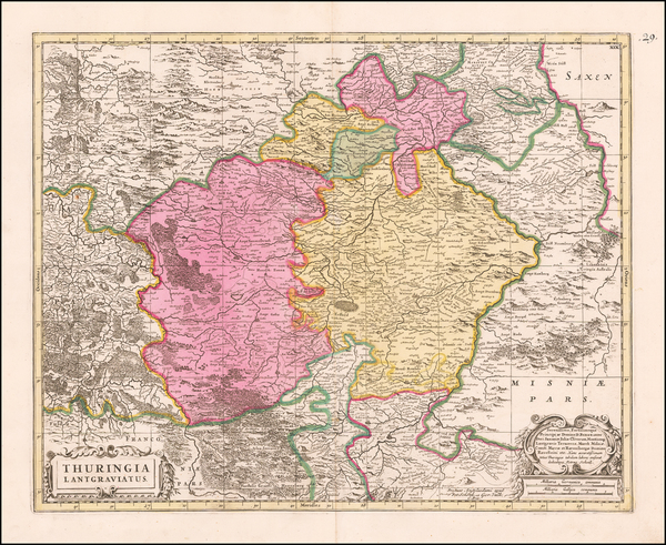 58-Mitteldeutschland Map By Peter Schenk