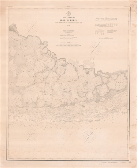 80-Florida Map By United States Coast Survey