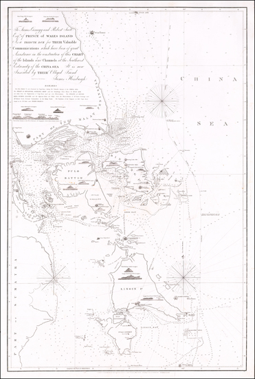 29-Singapore Map By James Horsburgh