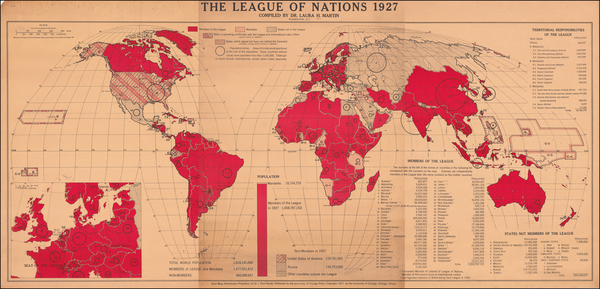 67-World and Pictorial Maps Map By University of Chicago Press