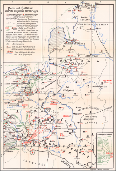 65-Poland, Hungary, Romania, Czech Republic & Slovakia and Italy Map By Edward Kossoy